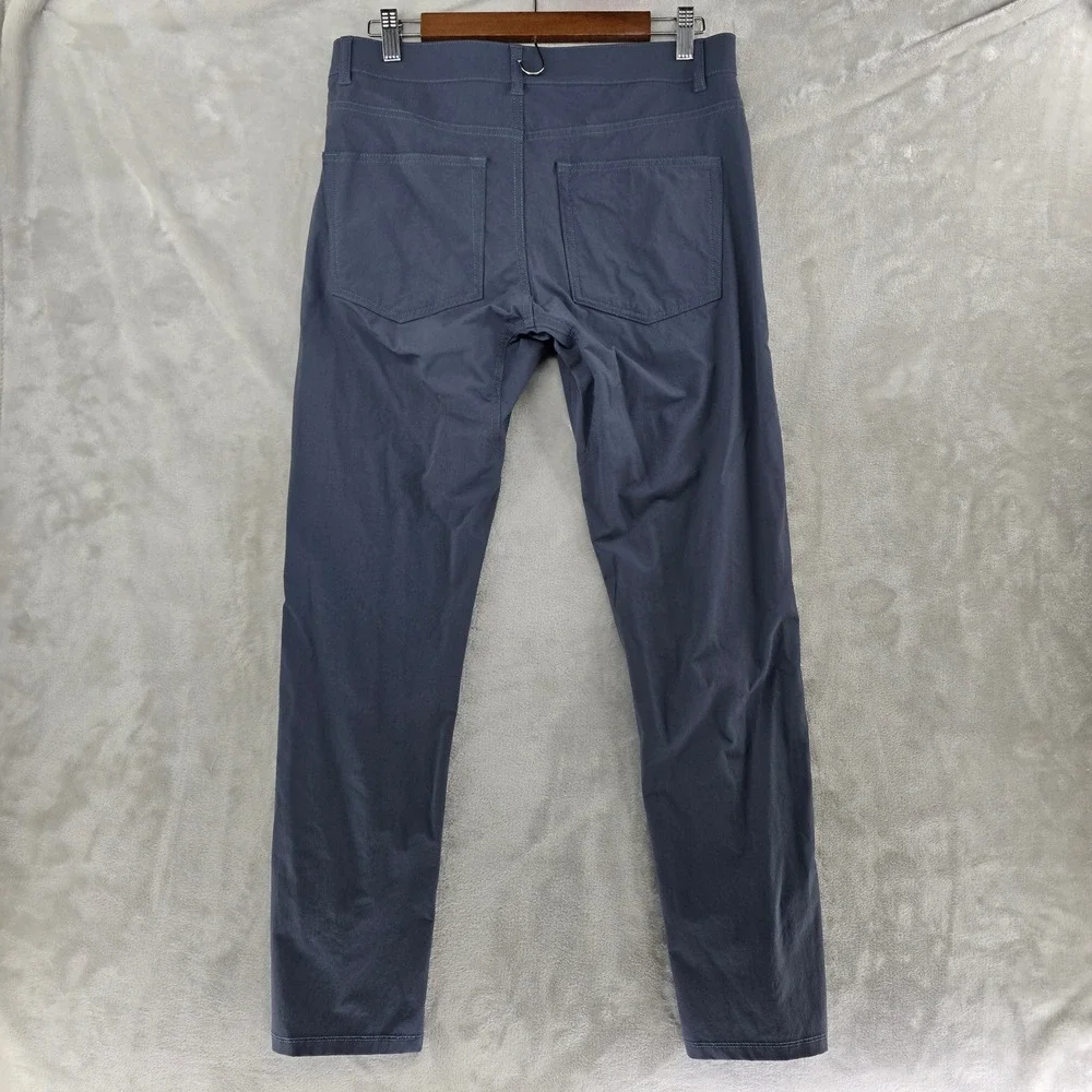 Western Rise Evolution Pant Mens 31x30 Grey Slim Fit 4-Way Stretch Tech‎ Chino